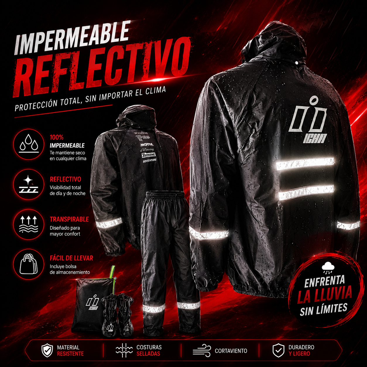 Chaquetas para moto